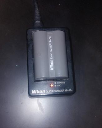 caricabatterie Nikon MH 18a più batteria nikon 