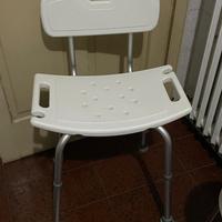 Sedia da bagno doccia anziani/disabili