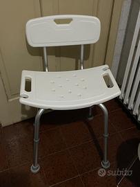 Sedia da bagno doccia anziani/disabili