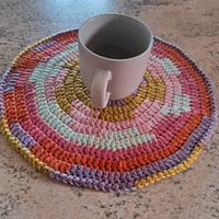 2 Tovagliette colazione uncinetto 