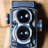 Rolleiflex baby grigia