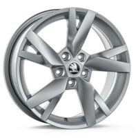 4 cerchi lega Skoda 17" in perfette condizioni