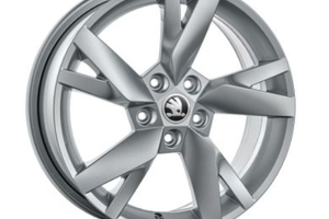 4 cerchi lega Skoda 17" in perfette condizioni