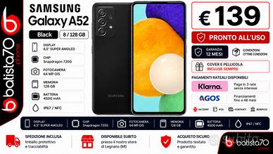 Samsung Galaxy A52 Black 8/128 GB