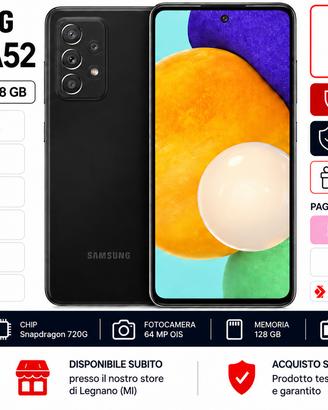 Samsung Galaxy A52 Black 8/128 GB