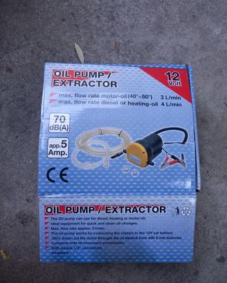 pompa elettrica per estrazione liquidi