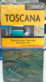 Mappa e guida della toscana 
