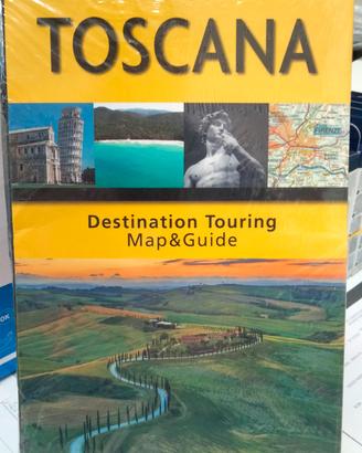Mappa e guida della toscana 