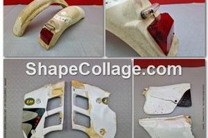 KIT PLASTICHE KTM GS 125 1991 1992 MX