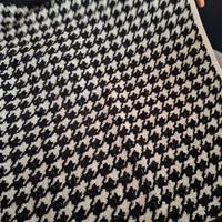 asciugamano fazzini bianco nero 