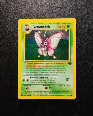 Venomoth Holo Exc++ Carte Pokemon Jungle