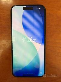 Apple iPhone 15 Pro 256 GB + cover originale Apple