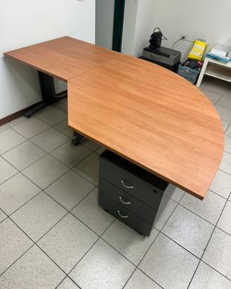 Scrivania in legno da casa / ufficio