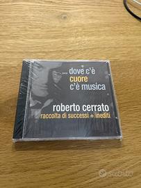 CD nuovo Roberto Cerrato  "dove cè cuore c’è music