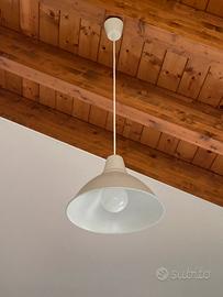 Lampadario a sospensione beige
