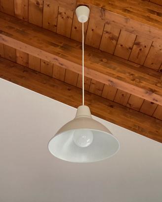 Lampadario a sospensione beige