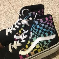 scarpe Vans rainbow donna 