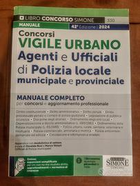 📘 Manuale Concorsi Vigile Urbano 42ª Edizione 24