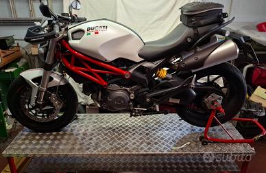 Ponte rigido smontabile moto officina garage