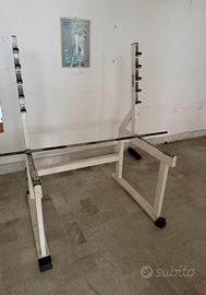 Rack squat multifunzionale