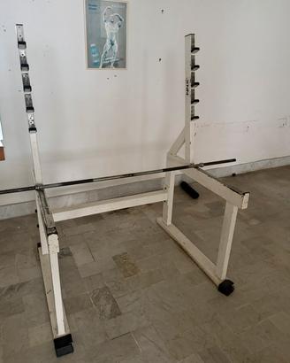 Rack squat multifunzionale