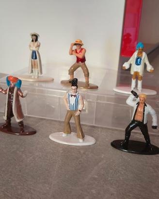 Lotto one piece nano metalfigs jada personaggi