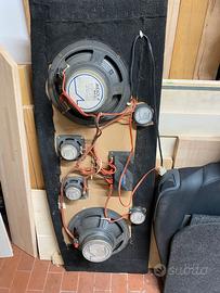 Pannello auto con altoparlanti