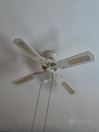 lampadario ventilatore 