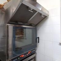 forno ventilato  + cappa a carboni attivi 