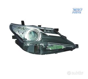 FANALE DESTRO PER TOYOTA AURIS 13-15 FONDO NERO LE