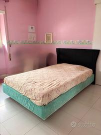 Letto una piazza e mezza + materasso