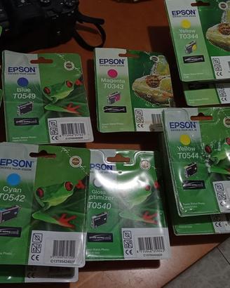 13 cartucce a soli 100€ epson r800 r1800 2100