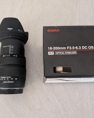 Sigma 18-200 DC OS per Canon EF-S