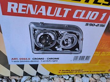 Coppia Fanali Anteriori Angel-Eyes per Renault