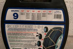 Catene da Neve CORA Grip Tech da 9 mm (Gruppo 9)