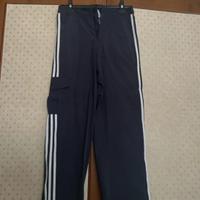 Pantaloni tuta Adidas blu leggeri 42/44