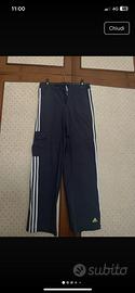Pantaloni tuta Adidas blu leggeri 42/44