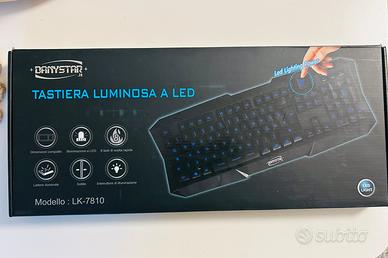 Tastiera da Gaming Luminosa a Led