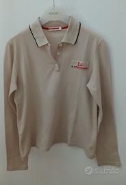 Polo maniche lunghe luna Rossa Prada Tg L