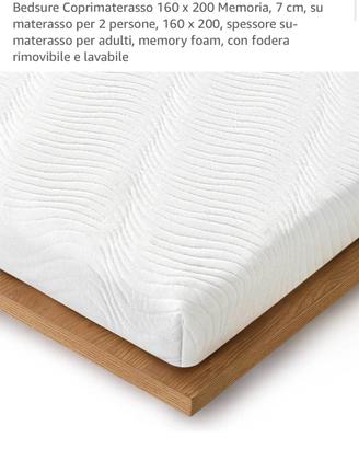 Topper Bedsure memory foam 160x200 (7cm)