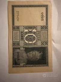 Bamconota da 10 Lire