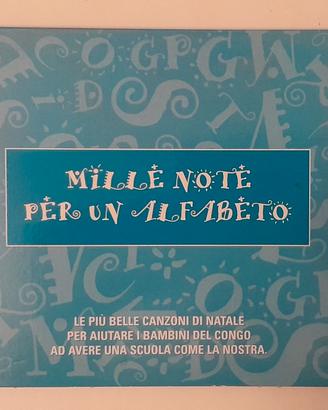 CD Mille Note per un Alfabeto Canzoni Natale