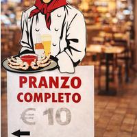 Cartello pubblicitario ristorante/pizzeria