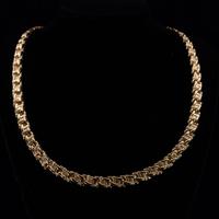 Lussuosa Collana Catena Oro Giallo 18K