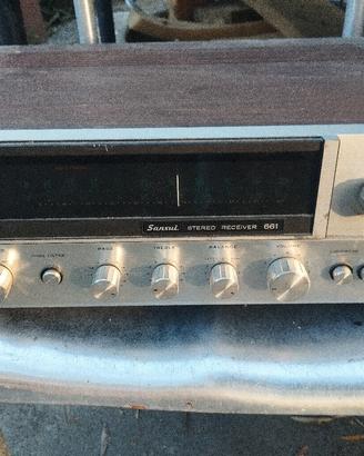 ricevitore radio amplificatore vintage