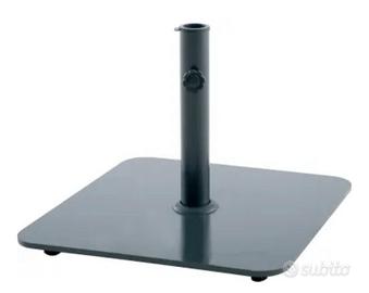 Base per ombrellone in acciao antracite