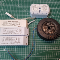 Set 5 trasformatori AC/AC 220V/12V per lampade
