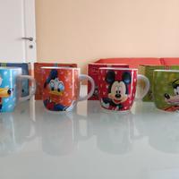 Set Tazze Disney Topolino Paperino Pippo Pluto