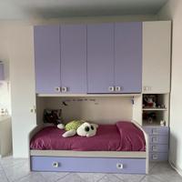 Cameretta a ponte piu scrivania