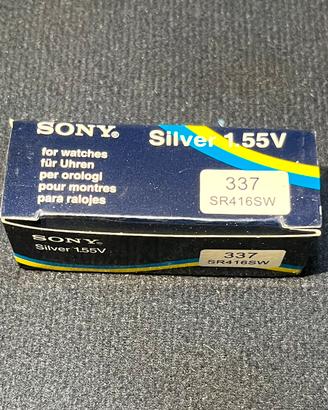 Stock 10 Batterie Orologio Sony SR416SW 337